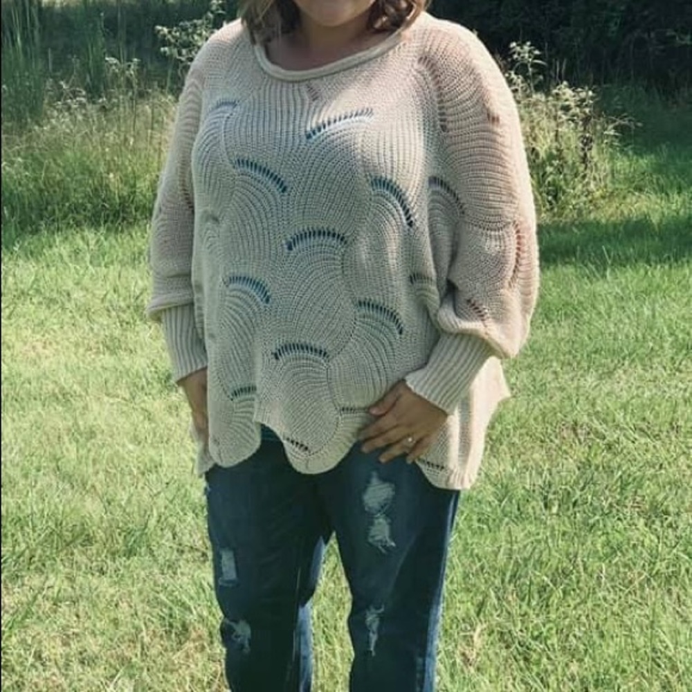 Eyelash sweater